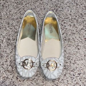 Michael Kors flats- gold